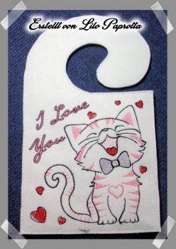 Kätzchen "I love you"